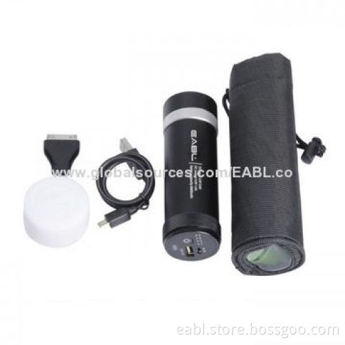 External Battery Packs, Flashlight, Waterproof, Alloy Housing, 6,600mAh, 200g